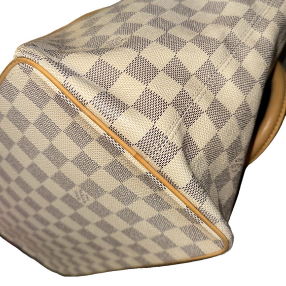 LOUIS VUITTON Damier AZUR MM SALEYA Tote Bag - Picture 6 of 12